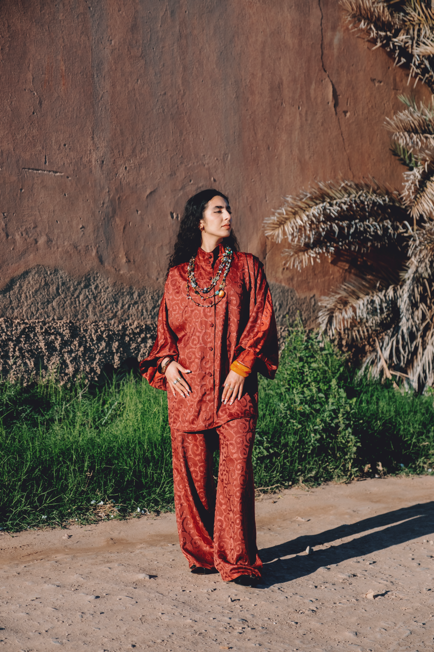 Ensemble Noor Brocard de Soie