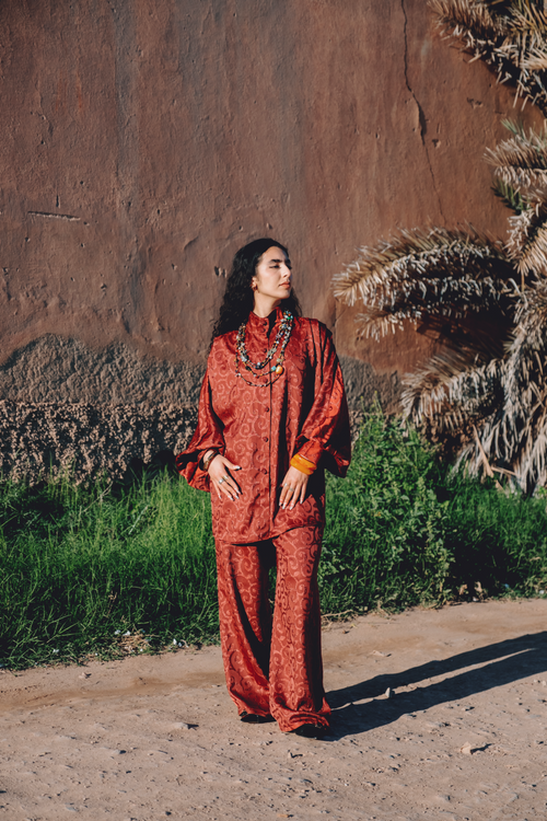 Ensemble Noor Brocard de Soie